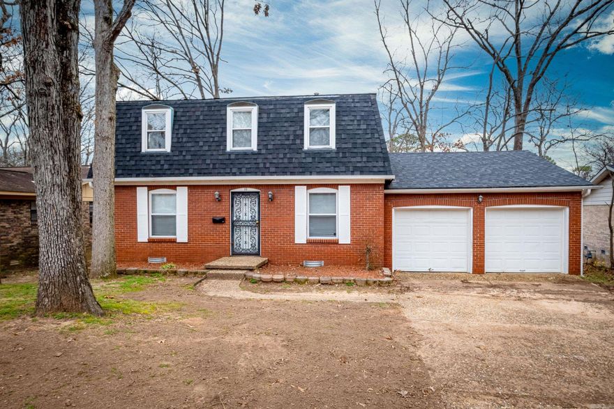 This spacious, all-brick, 4 bed/2.5 bath Breckenridge home features tons of updates. Lower level consists of large den/living area off the kitchen, dining room, office and half bath. All beds and two full baths upstairs. Recent updates completed in 2024 include new LVP flooring and carpet, fresh interior paint throughout, updated light fixtures and more. HVAC was replaced in 2018 and home also has updated vinyl windows. Two-car garage with extra storage.  Outside storage building in backyard.