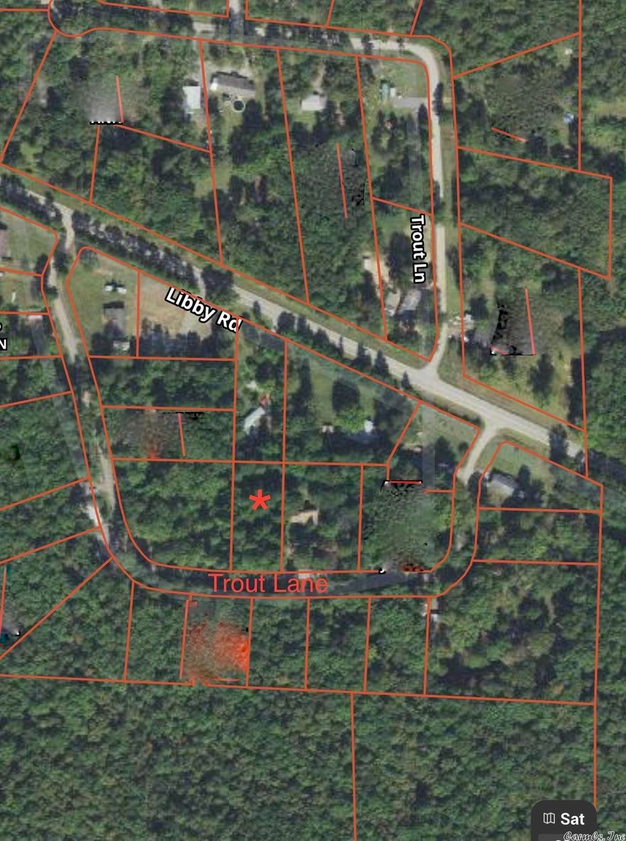 This wooded lot sits just off of Libby Road/Hwy 337 near West Pangburn and Lobo Landing Little Red River Access Point. Lot 30, Rainbow Acres has no restrictions, perfect for mobile home or a RV/camper spot. Unimproved land but some utilities established at the road.