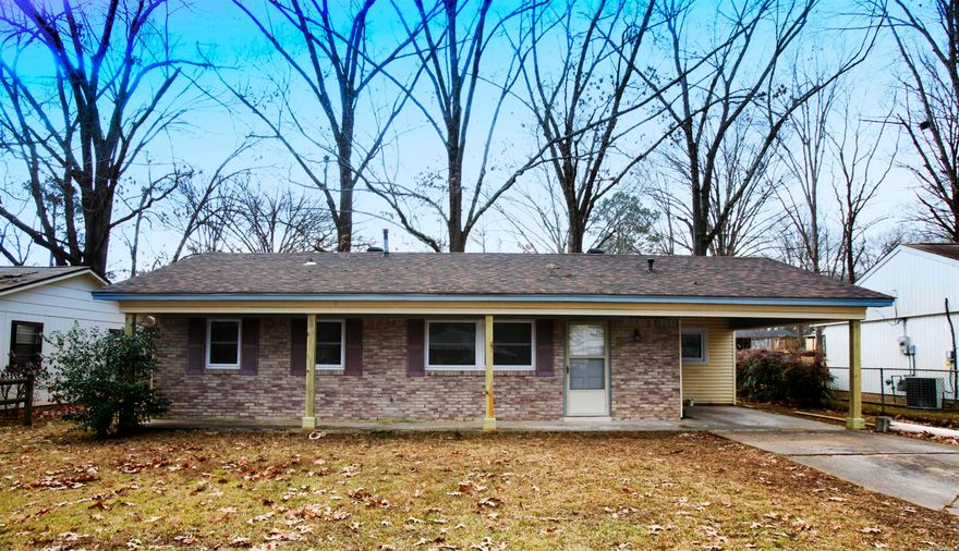 Newly remodeled 3BD home in Southwest Little Rock. New paint and flooring throughout. Granite countertops in the kitchen with a sleek white subway tile backsplash. Comes with stainless steel appliances with refrigerator included! Spacious bedrooms with hard flooring. Plenty of yard space with a back patio in the back. The lease for this property is for 18 months and income has to be three times unless you have a housing voucher.