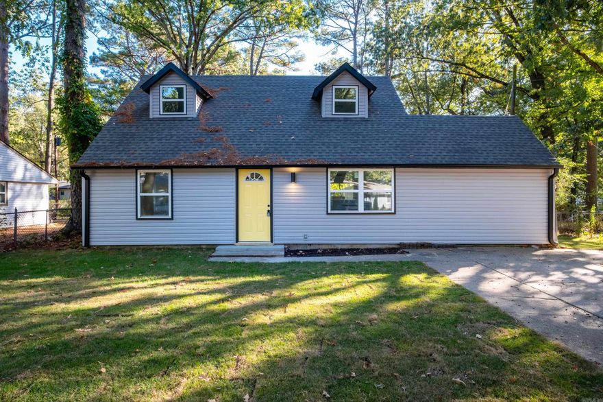 Like NEW two-story home with 4 bedrooms and 2 bathrooms, fully remodeled with every detail thoughtfully updated! Features include a new roof, HVAC, water heater, updated electrical and plumbing, modern LVP flooring, sleek countertops, new cabinets, appliances, and a stylish accent wall. Both bathrooms showcase fully tiled showers, and the spacious open living areas include a dedicated laundry room for added convenience. Ideally located with easy access to the interstate and nearby amenities—this move-in-ready home is truly turnkey!