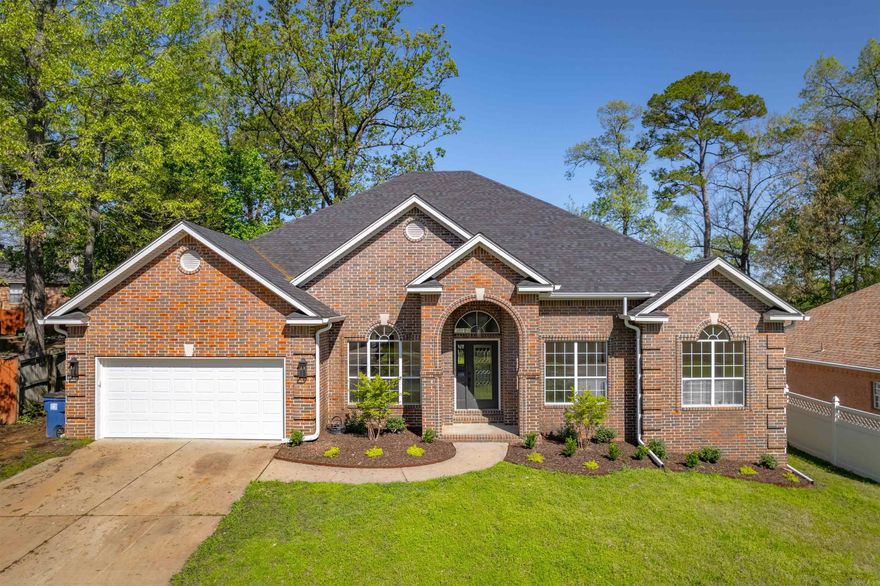 This newly remodeled and updated home is ready for its new owners.  The split floor plan allows for privacy and includes a 5th bedroom conveniently located off of the living room which could easily be used as an office instead of a bedroom.  New Roof,  New HVAC, New Water Heater, New Appliances, new kitchen remodel including cabinets, countertops, backsplash are just a few of the reasons you will want to check this remodeled home out.  Schedule your showing today to see all this home has to offer.  *** Agents see Remarks ***