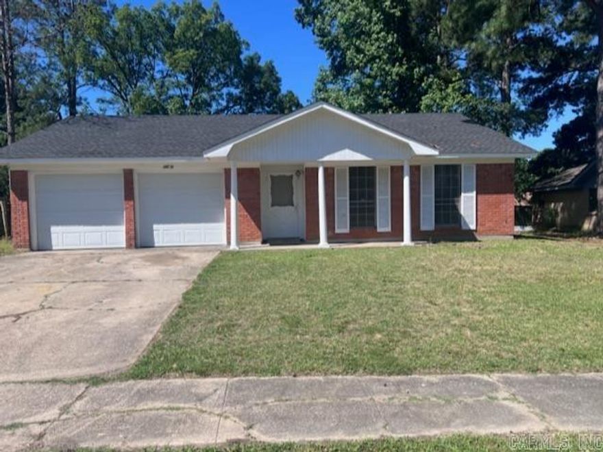 Wonderful home for starting your new journey! Recently renovated home, ready for your family. The home is located in a quiet centrally located area, with proximity to shopping, medical care and entertainment. The home is within close proximity to Jefferson County Library, the Aquatic Center, the Arts & Science Center and recently opened restaurants in downtown Pine Bluff, AR. The roof is approximately three years old, the carpet in the bedrooms  is newly installed. The interior painting was completed within the last year. The sink in the hallway bathroom has been recently replaced. The interior of the garage has been freshly painted. The open floor plan provides great room for entertaining and ease of movement. Please call and schedule an appointment!