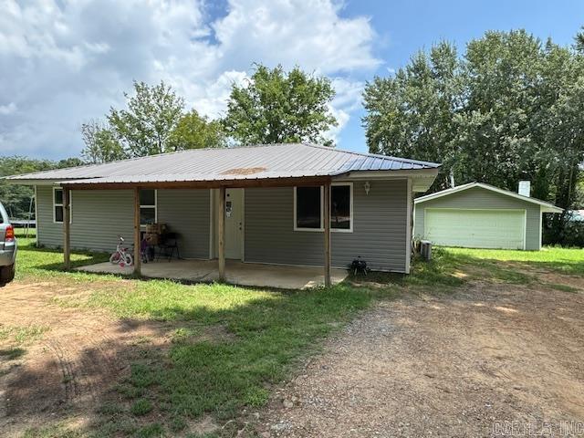 3 Bedroom 1 Bath home on approx. 1.3 acre with tons of potential! This 3-bedroom home is less than a half mile from the Pocahontas City Limits and is hooked to city water. The home features an open floor plan with updated kitchen cabinets. Down the hall you will find 3 bedrooms and a spacious bath. Outside the home boast a large corner lot with a detached 2 car garage/shop and metal barn. THIS HOME DOES NOT CURRENTLY HAVE A SEPTIC OR SEWER SYSTEM. PERC TEST AND NEW SEPTIC PERMIT ARE ON FILE AT RANDOLPH COUNTY HEALTH DEPT AND WILL BE PROVIDED TO BUYER. HEATLH DEPARTMENT WILL REQUIRE NEW OWNER TO INSTALL APPROVED SEPTIC SYSTEM PRIOR TO OCCUPYING HOME. Property will not qualify for FHA, Rural Develpment, or VA financing