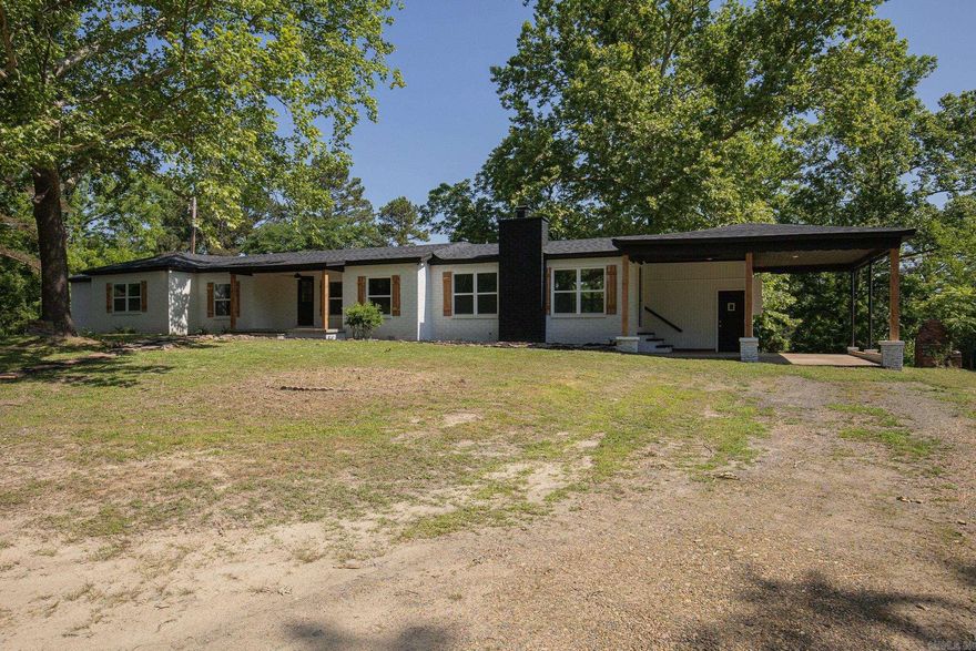 Stunning fully remodeled 3 bed 2 bath home just minutes from Lake Degray! Nestled on 3.27 acres, this home is less than 4 miles from boating, fishing, and family favorite outdoor activities. Bright, open, and airy, this home features quartz countertops in both bathrooms and kitchen, a cozy wood burning fireplace, spacious laundry room, and three large bedrooms. The master suite is stunning with marble tile for both the flooring and the walk in shower, a fogless vanity mirror, and a bluetooth rain shower head. Outside is a private oasis perfect for relaxing. New roof, HVAC, tankless hot water heater, and so much more. This move in ready home is waiting for you! Don't miss your chance at this beautiful retreat!