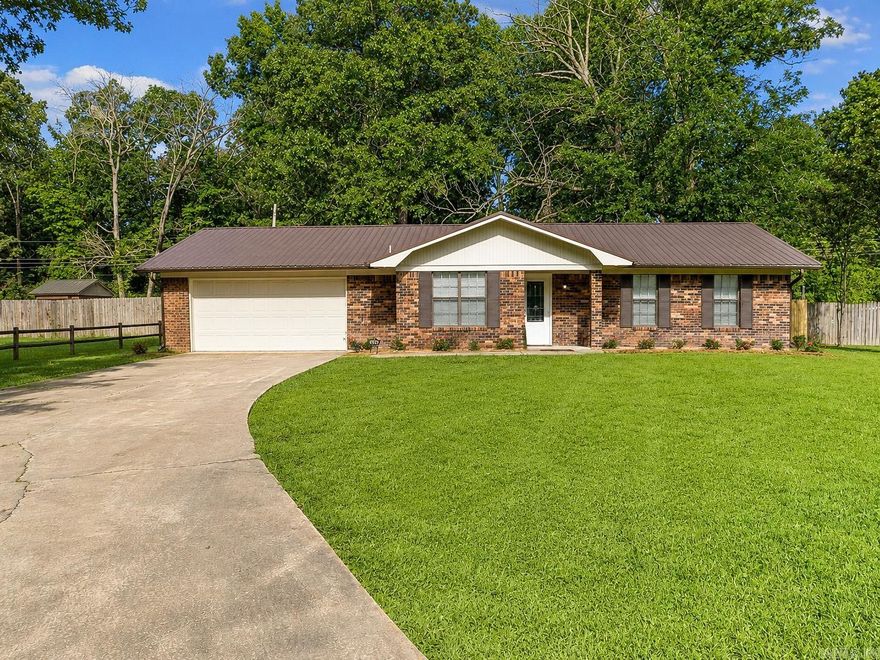Beautifully remodeled and move-in ready, this 3-bedroom, 2-bath home offers 1,688 square feet of updated living space on nearly half an acre in White Hall. From the moment you arrive, you'll appreciate the fresh landscaping, attractive curb appeal, and quality upgrades throughout. Inside, you'll find new flooring, new cabinets, new countertops, updated fixtures, modern lighting, and new appliances. The spacious living area is highlighted by a cozy brick fireplace, creating the perfect gathering space for family and friends. Fourth room that could serve as an office or a bedroom if needed! Dedicated laundry room. Both bathrooms have been refreshed, including a beautifully updated shower, and a new water heater provides added peace of mind. Step outside to enjoy the large, fully fenced backyard with plenty of room for pets, play, gardening, or entertaining. Two car garage. Located in the desirable White Hall School District, this home offers modern updates, space, and charm. Eligible buyers may qualify for Rural Development financing with potential $0 down payment. Don't miss your opportunity to own this turnkey home—schedule your private showing today!