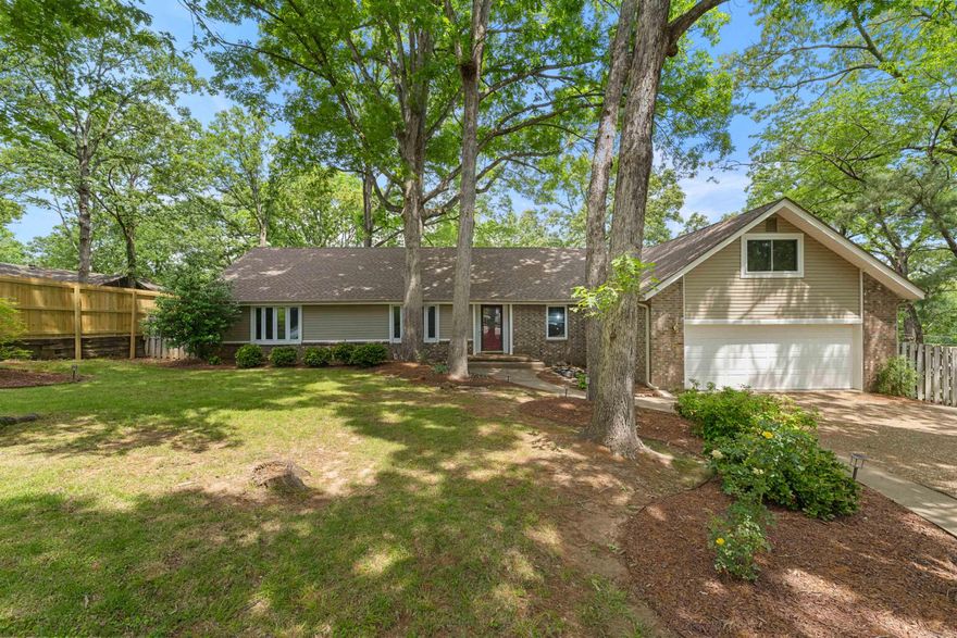 Hope you're a "people person" because darn near everyone is going to want to be at your new home this summer. As the youngsters say, this pool is FIRE! (Well... if it weren't wet, it would be.) The exterior space at this home is truly begging for burning steaks on the massive deck, flaunting dad bods next to the pool, and gossiping about family members in the gazebo. You can have it all! The interior offers plenty of space for lots of people, with potentially three living areas! The over-the-garage living area could be a bedroom, craft room, office or movie / game room. It has its own mini-split to save money if you decide not to use that area full time, as well. The king and/or queen of the home will enjoy the multiple closets in the primary suite with direct access to the back oasis. House comes with refrigerator, washer and dryer, lawn equipment and pool equipment! New hot water heater and pool pump last year. If you love golf, you'll love this location. Drive your cart across the street and straight onto the city course! Book today and tour the huge half acre lot right in the heart of Sherwood. Blink and it'll be gone!