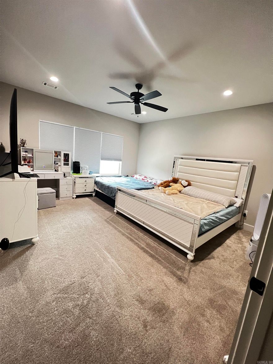 Extra bonus room with kitchen in sunroom sf is not counted in the 2300sf.  So much room for everyone.  Open and airy and almost new.  Come take a look and you will call it home.