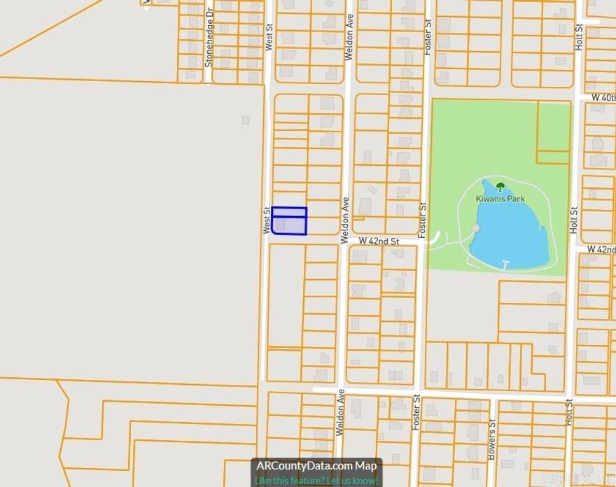 2 lots (9-10/5) being sold together for a large lot in a great location. Walking distance to Kiwanis park, this lot is perfect for a large residential home or can be split for duplexes. Just off the beaten path so you get the convenience of the city but the feel of the outdoors.