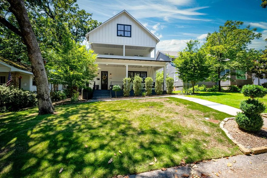 Spectacular newer construction! Easy walking distance to Heights center! Built in 2016, this Modern Design combines stunning decor with an excellent floorplan for the best in family living and offers exceptional space for entertaining! Light filled open family living room adjacent fabulous kitchen with breakfast island. Formal dining surrounded by windows. Spa inspired primary suite on the main level.  Upstairs 3 bedrooms with huge playroom and access to upper level balcony.  Third floor offers Gameroom/home office space. Outdoor covered terrace leads to back yard and 3 car garage! Beautiful street appeal.