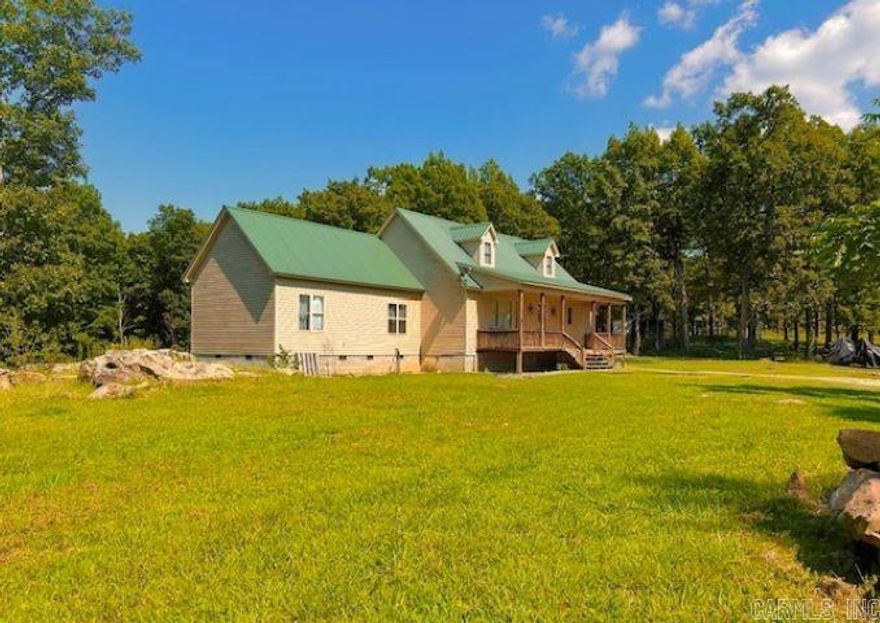 Discover this beautiful 5-bedroom 3.5 bedroom home nestled on 10 stunning acres with over 2,000 sq ft of living space, lots of storage and a pantry. Enjoy breathtaking mountain views all year. Sit on the front or back porch and drink some coffee and watch the wildlife.This home has it all. This well-maintained home features a backup generator for peace of mind, making it ideal for a full time family residence or hobby farm. You can hunt from your back yard even. Gorgeous pastures, mature woods, and room to roam set the stage for your country life. If you need more acreage ask about additional acreage available. Property is not far from local Country stores as well as a Dollar General and a cute little diner with great food in Fox and Timbo. Mountain View is only about 25-30 minutes away and is known for its awesome festivals and is considered The Folk Music Capital of the world. Call today to see this listing for yourself.