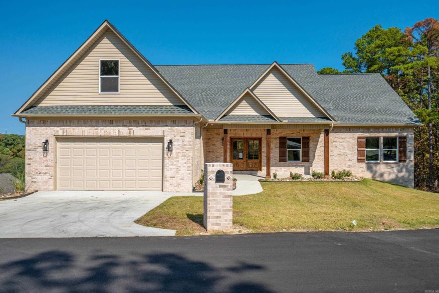 New construction in Lakeside School District in an upscale neighborhood with no HOA dues. Witness spectacular mountain views as you walk through the front door. With 5 bedrooms/3.5 baths there's plenty of room for everyone.  Main level hosts 4 bedrooms and 2.5 baths while downstairs offers a living space, office/flex room plus bedroom and full bath. Primary bedroom with dual closets and primary bath with dual vanities.  Enjoy the views from either the upper or lower covered deck spaces.  Double car garage with a garage area on the backside for all your lawn equipment. Sprinkler system.  Agent has ownership interest in property.