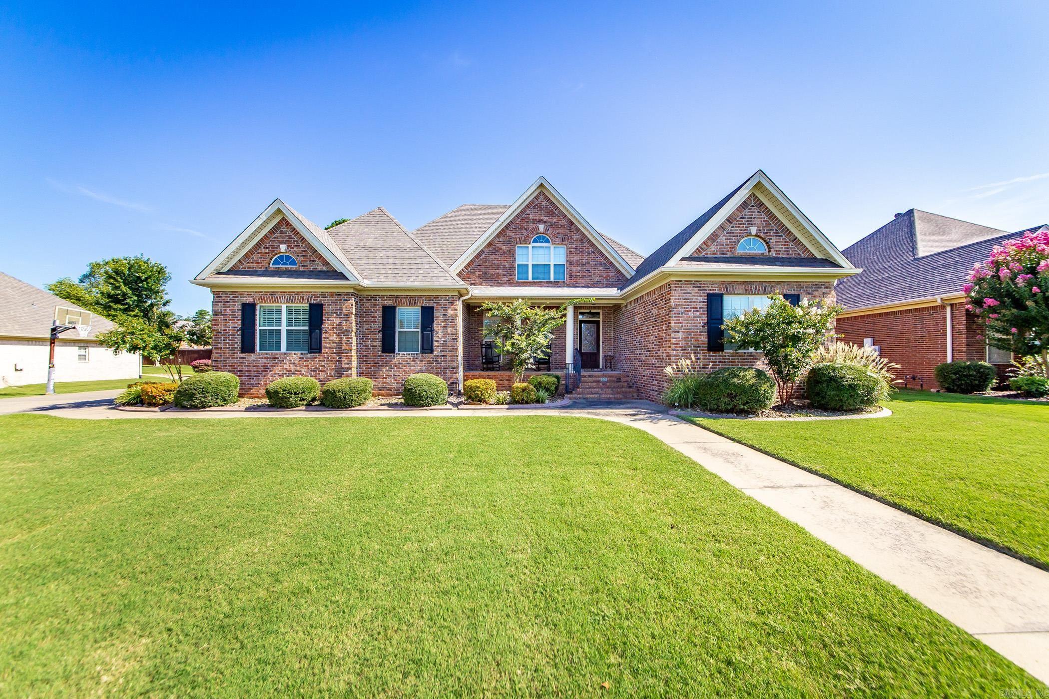 Welcome to this stunning executive-style home located in one of the area’s most desirable neighborhoods, known for its safety and sense of community with just one way in and out. Thoughtfully designed and full of charm, this spacious home offers 3 bedrooms on the main level, two generous living areas, a formal dining room, and an eat-in kitchen—perfect for everyday living and entertaining alike. The kitchen is a chef’s dream with granite countertops, a breakfast bar, rich stained cabinetry, and ample space for meal prep and storage—including two pantries. Upstairs you’ll find a versatile bonus room and a walk-in attic for all your storage needs. Step outside to your personal oasis: a fully fenced backyard featuring an inground pool, ideal for summer fun and private relaxation. The charming front porch offers the perfect spot to enjoy your morning coffee and quiet neighborhood views. Don't miss this rare opportunity to own a beautiful, well-maintained home in a premium location. Schedule your private showing today! Please see agent remarks.