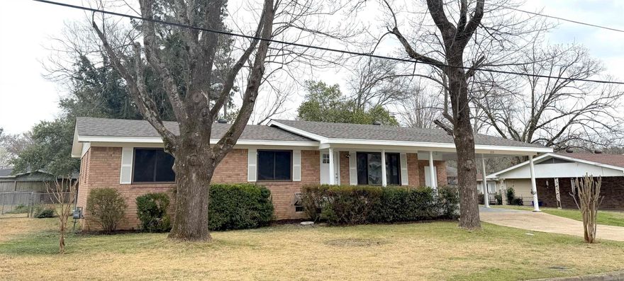 UPDATED brick one level 3 bed 2 bath walking distance from new Hot Springs High School. NEW roof, heat & air, flooring, cabinets, granite counters, SS appliances, LED lights & fans, hardwoods refinished. Electrical panel recently upgraded. Very nice place, flat fenced yard, patio, 2 car carport, quiet street.