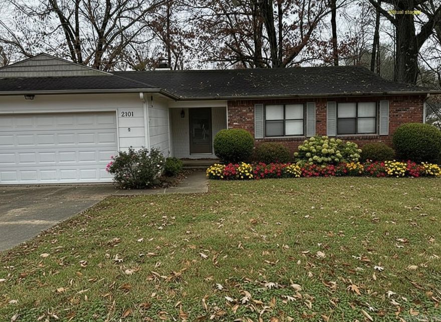 Welcome to this charming and well-maintained 3 bedroom, 2 bathroom home located in a desirable and established neighborhood. This property offers comfort, convenience, and a layout designed for easy living.  Step inside to find a spacious living area filled with natural light, perfect for relaxing or entertaining. The kitchen features ample cabinetry and countertop space, making meal prep a breeze. All three bedrooms offer great space, with the primary bedroom including its own private bathroom for added convenience.  Outside, enjoy a large yard with plenty of room for gatherings, gardening, or simply unwinding after a long day. Whether you're a first-time homebuyer, downsizing, or looking to invest, this home fits the need.