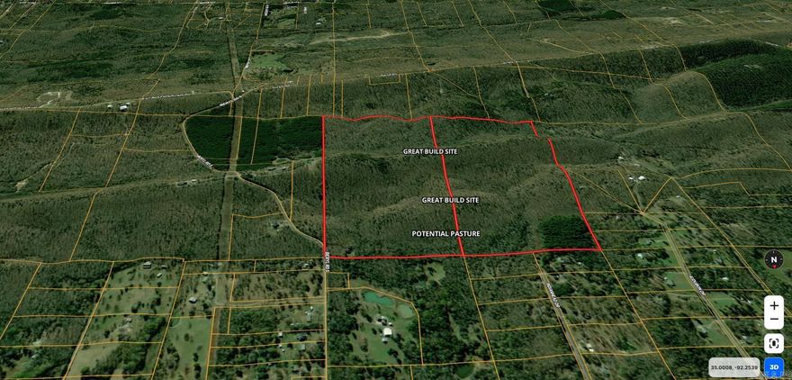 Unlimited potential to turn this 152 acres in your personal estate.  This property with a little bit of work can be special.  There is approx. 80 acres that can be turned into pasture. The remaining 80 consist of ridge tops with oak flats and view of the lower 80. Lots of privacy