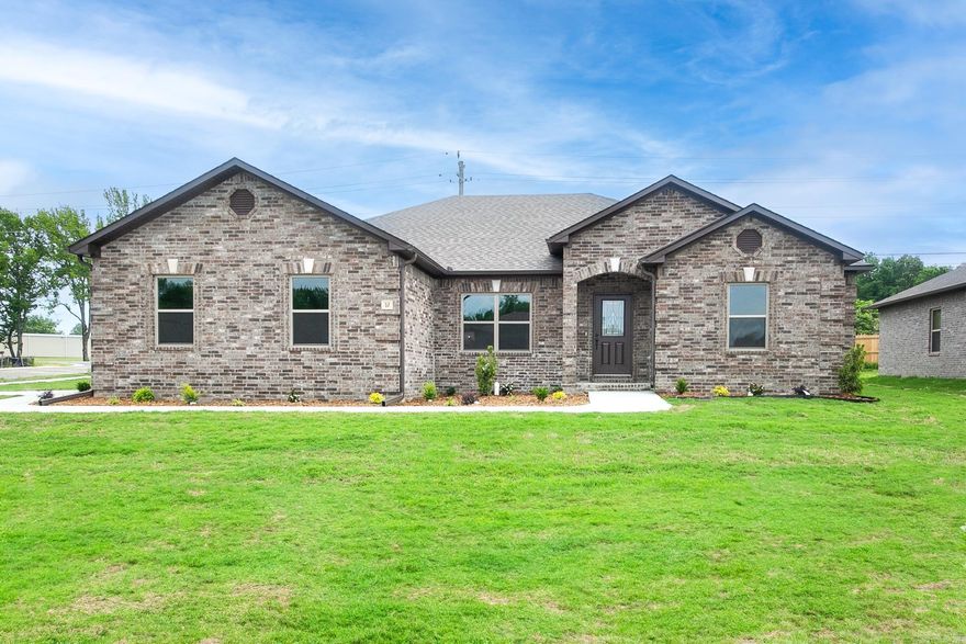 **Est. Completion is MAY 2024** Great 4 Bedroom,2 bath,open floor plan w/side load garage. Crown molding,tiled backsplash,kitchen pantry, granite,under cabinet lighting,tile floors in all wet areas,&GE appliances throughout. Kitchen offers an island w/plenty of storage & gorgeous granite. Master has double sink vanity,large walk in closet w/built in shelving. Exterior will be sodded & landscaped. Home includes ceiling fans in all rooms. Pick your colors and finishes today!