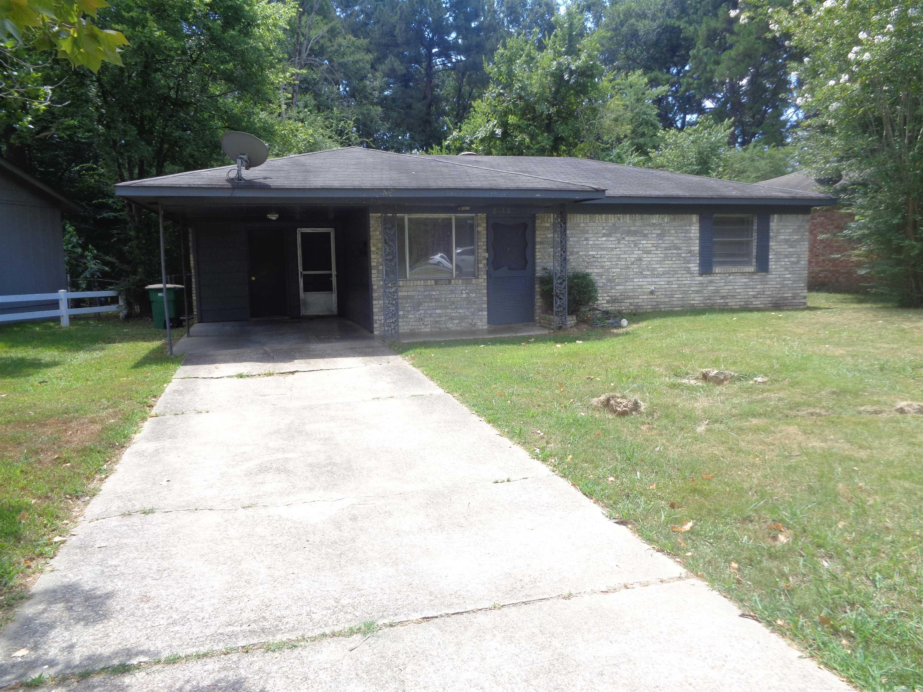 Clean all brick 2 bedroom, 1 bath house with a fenced backyard, covered patio, laundry room and a new gas kitchen range. Tenant to provide own refrigerator. NO PETS or ANIMALS ALLOWED! Housing Tenants accepted.