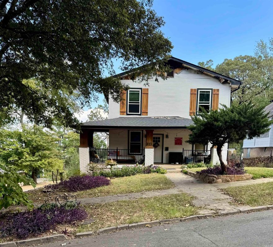 Private Corner Lot in the Heart of Hillcrest with income producing ADU and Endless Potential! Located on a quiet, tree-lined street, this spacious Hillcrest lot offers a rare opportunity to build your dream home surrounded by nature. The current home is fire-damaged, providing a blank canvas for redevelopment or restoration. The detached 1-bedroom, 1-bath ADU, built in 2022, features a full kitchen, living area, laundry, closet, and private deck above a two-car garage. The ADU was not affected by the fire and is currently tenant-occupied, offering immediate rental income while you plan your rebuild. Don’t miss this chance to create your ideal home in one of Hillcrest’s most peaceful settings, just steps from shopping and dining on Kavanaugh.   Home is being sold for lot and ADU value only. Call or text listing agent for more information. Agents see Agent and Showing Remarks.