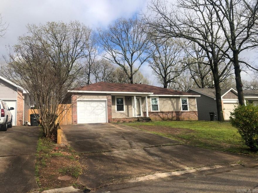 Remodled home in friendly neighborhood.  Private backyard with storage bldg and raised garden beds and firepit, Single garage. One bedroom has new carpet, all other flooring is wood or vinyl. Ceiling fans in all rooms.  Gas heat and water heater and gas cookstove.  New H&A.  Fridge, dishwasher.  Agent/Owner