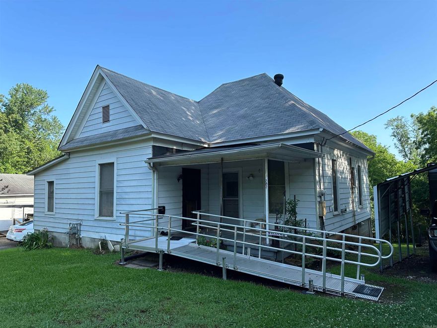 PERFECT FOR A HANDYMAN OR INVESTOR!  This solidly built 3 Bedroom 1 Bath home is located between Malvern Avenue and Shady Grove Road; it has a new roof, it is handicap accessible and offers a deep grassy lot for gardening, pets or play area + a working well for watering.  The home also includes a detached carport and workshop.  This property is being sold "AS IS'; the Interior needs TLC.