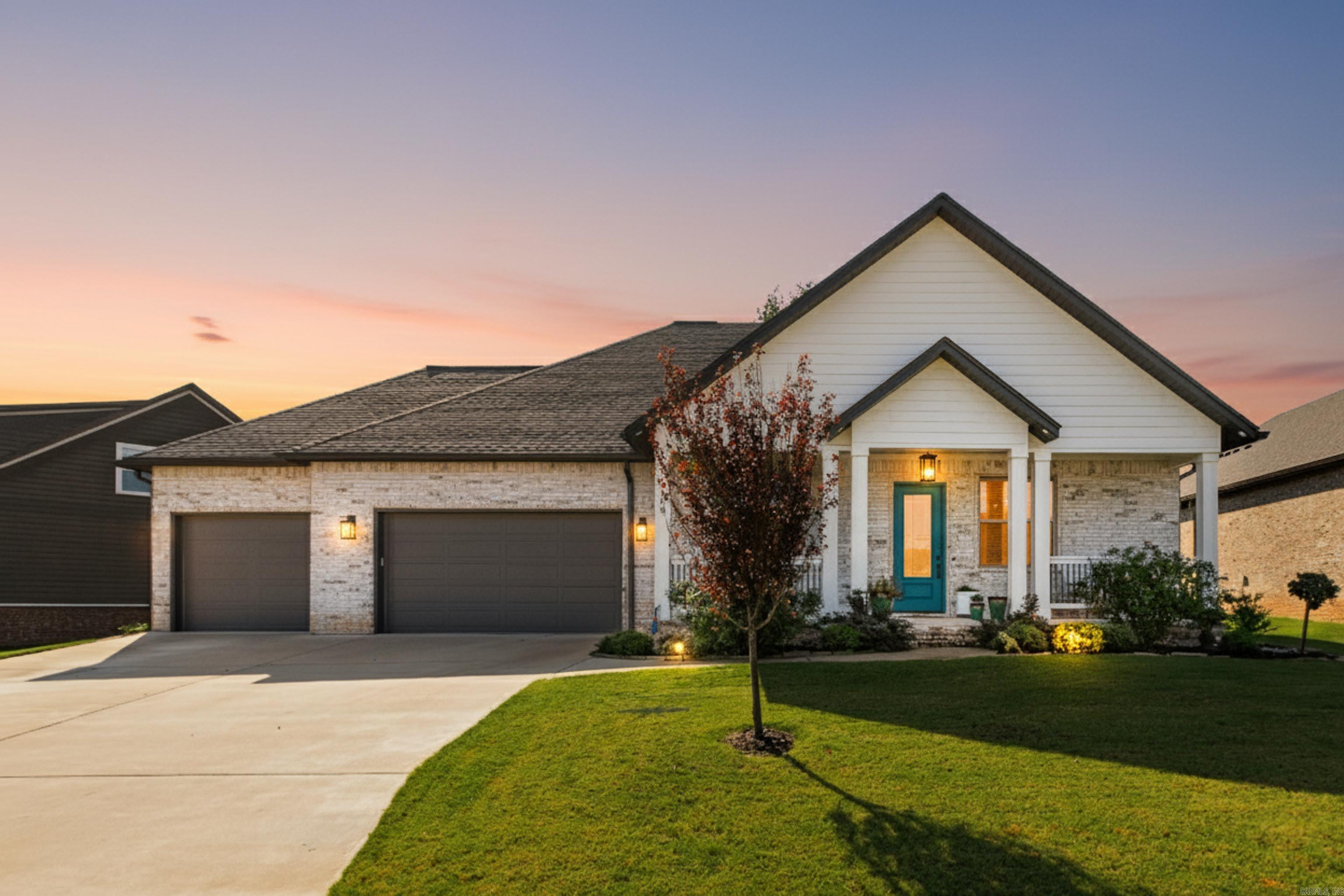 Presenting this exquisite custom-crafted home in Olde Salem Township, built by Dee Fiser in 2022! Featuring 4 bedrooms, 2.5 baths, and spacious third-car garage, this home is designed with both style and function in mind. Notable features include: 36" Fisher & Paykal gas range, quartz countertops, soft close custom cabinets (lowers are Italian match grained wood), spray foam insulation in the ceiling, providing efficient cooling and heating, and a sprinkler system on a dedicated water meter, this goes a long way with utility costs. For movie lovers, the primary suite and living area are pre-wired with surround sound speakers in the ceiling-just add your AV receiver and enjoy cozy movie nights by the fireplace. The full-size staircase to the attic offers easy access to extra storage space, while the double gate to the backyard provides added convenience and room for outdoor storage. This versatile layout is designed to accommodate various needs and lifestyles. A must-see for anyone seeking a functional yet elegant home!