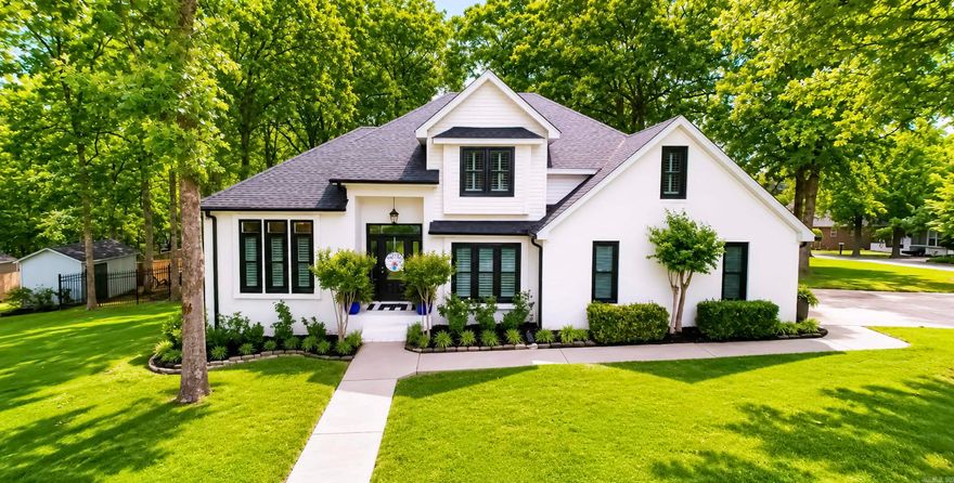 SPACE, STYLE & A BACKYARD MADE FOR ENTERTAINING! Welcome home to this beautifully updated 5bedroom, 2.5 bath two-story home situated on a picturesque corner lot offering plenty of outdoor space for gatherings, grilling, and relaxing evenings under the stars. Step inside to discover a spacious and functional layout featuring: Formal Living Room, Formal Dining Room, Spacious Kitchen, Cozy Family Room, Primary Suite, Laundry Room, and Half Bath for Guests all on the Main Level. Upstairs you'll find: 4 Additional Bedrooms that provide flexible space for guests, office, or hobbies and a Full Bathroom. This home is truly move-in ready with major updates already completed including Interior & Exterior Paint, New Windows, Roof, Light Fixtures, and Appliances …all less than 4 years old! From the charming curb appeal to the spacious interior and entertainer-friendly outdoor setting, this home offers the perfect blend of comfort, function, and style.