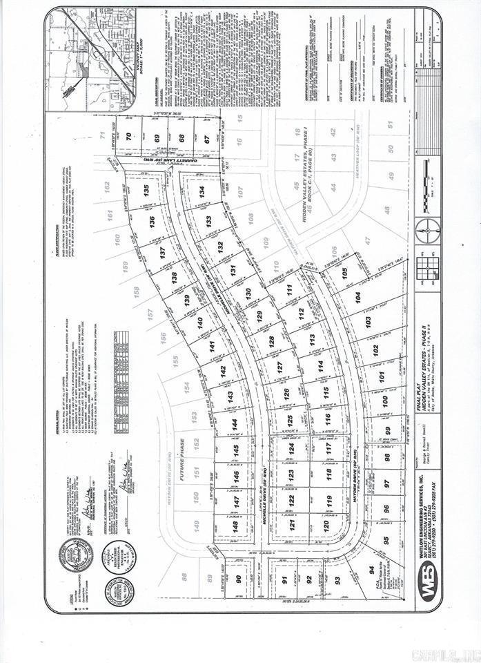 HIDDEN VALLEY ESTATES - Land