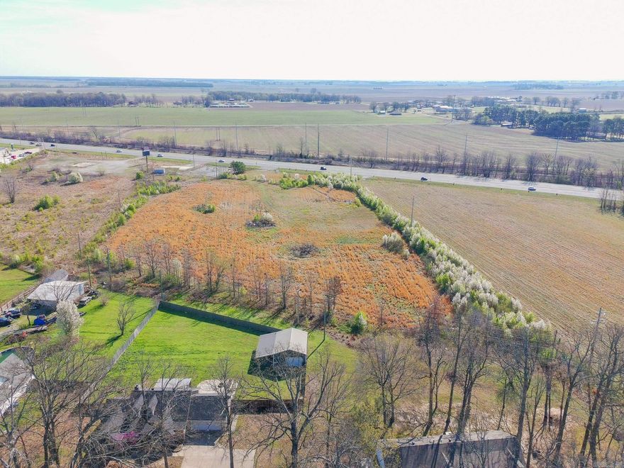 Situated within Jonesboro's rapidly expanding medical and retail corridor, this 5.96-acre tract zoned C-3 offers exceptional versatility for a wide range of commercial development opportunities. The area is experiencing significant growth, and this location has already been approved for a future bypass, further enhancing long-term accessibility and value. The property is positioned just east of the new $400 million NEA Baptist Health System campus. With traffic counts exceeding 23,000 vehicles per day, the site benefits from strong visibility and consistent drive-by exposure. Upon completion, the city's eastern bypass will connect directly to Highway 49 just south of the property at a brand-new signalized intersection, positioning this tract for exceptional access and future commercial demand.