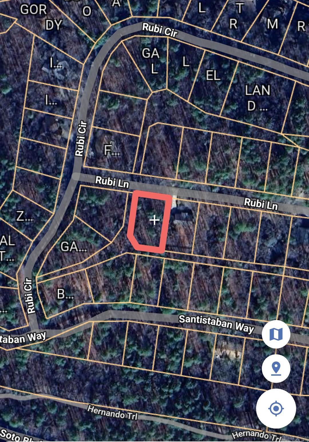 Buildable lot near Lake Cortez. Home on adjacent lot. Lot 005 Block 05 Santistaban Subdivision, Garland County, Hot Springs Village AR $300 Buy-In fee for HSV POA for first time buyers.