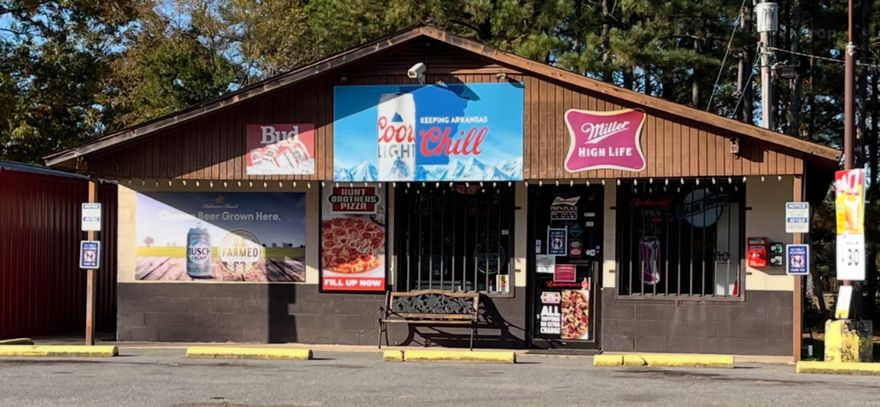 Business Building & Land-Fully Stocked Convenience & Beer Store. Excellent Turnkey Opportunity. 3.68 Acres The property is ready for operation and includes all inventory, fixtures, and equipment. Features include a Hunt Brothers Pizza oven, display case, beer and wine inventory, snacks, drinks, and tobacco products. Menu offerings for added service income. A metal building and also a wood building with a well. Don't miss this rare chance to own a established business with land and all equipment included.  U-Haul business is optional for new buyer to apply for.  **Shipping Container Does Not Convey.