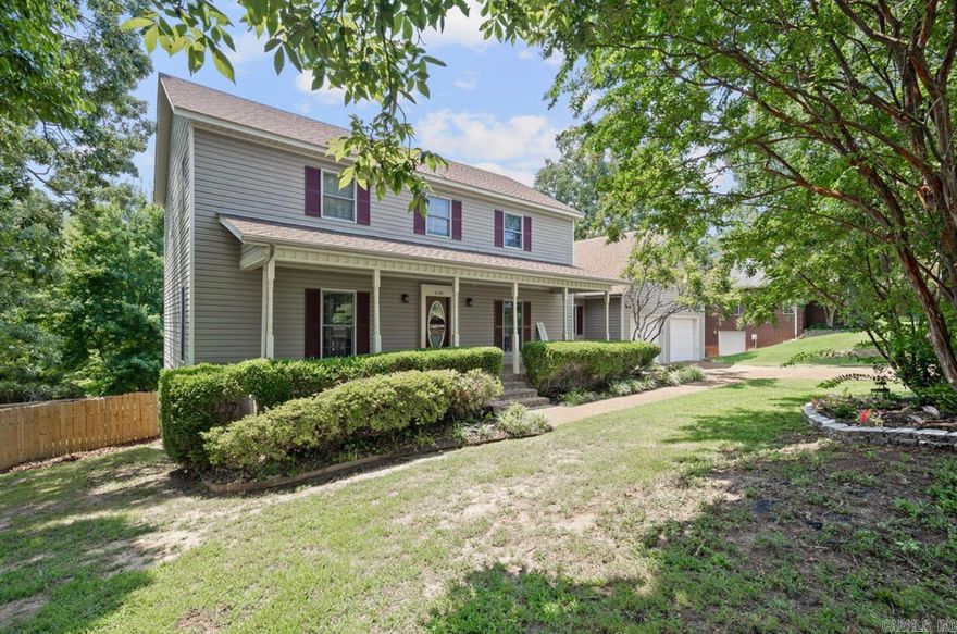 Welcome to the market 626 Eagle Mountain Blvd located in Batesville Arkansas. This home features 4 bedrooms, 4 bathrooms, 3550 square feet and is situated on .50 +/- acres. Pulling into the drive way this home speaks for itself with luscious landscaping, beautiful shade trees and a large front porch for sipping your morning coffee while admiring the koi pond. If space was what you were looking for then look no farther. This home has plenty of room to meet your needs. The main level of the home features an oversized living area with access to the kitchen, dining room, and office. You will also notice French doors in the living room that open up to a large wooden double deck which overlooks the oversized back yard. You have access to the deck from the living room and also the finished basement. Three bedrooms are located upstairs and one bedroom located on the main level of the home. The primary suite features new carpet and a newly updated bathroom. This home is a must see! Call today to schedule a time to see this home and call it your next home!