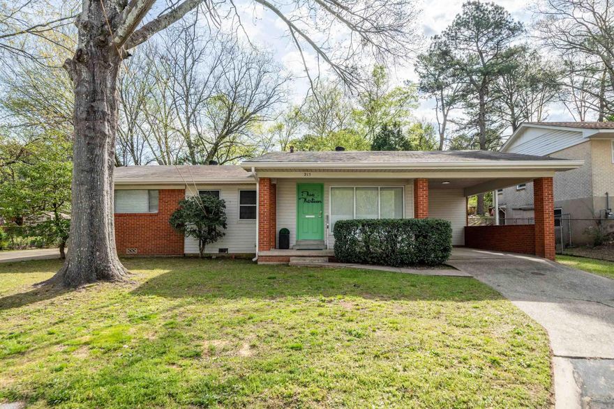 213 First St, Hot Springs, AR – Location, income, and style all in one! This updated and well-maintained home is just minutes from Oaklawn Race Track & Casino and the charm of Historic Downtown / Bath House Row. Currently operating as an active     licensed Airbnb (license transferable) that conveys fully furnished as seen in the photos—ready to continue as a turnkey investment or become your personal retreat. Inside, you’ll love the great mid-century modern vibe paired with tasteful updates that make the home both stylish and comfortable. There is a 1 car carport as well as a separate 2 car parking pad offering great off-street parking. Full roofing  replacement within the last 24 mos. Showings are by appointment only due to guest bookings. Don’t miss this unique opportunity—call today to schedule your showing!