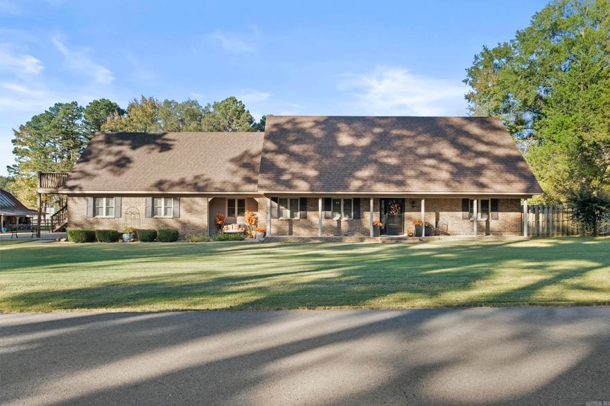 Beautiful Traditional Brick home on One acre with an In-Ground swimming pool and 24x24 barn! One of Cabot's Staple homes, lovingly maintained by the original owners & completely updated throughout. This inviting property offers over 2,600 square feet with 3 bedrooms, 2.5 baths, and a spacious bonus room—perfect for a growing family! The Kitchen opens to the great room and features gorgeous quartz countertops, stainless steel appliances, tons of cabinets & a Breakfast Bar! The great room is warm and welcoming with a Brick gas fireplace and easy access to the back patio—ideal for family gatherings or entertaining friends. The main-level primary suite is Large & includes a large walk-in closet and private bath. Upstairs, you’ll find two comfortable bedrooms, a full bath, and a huge bonus room with a private Deck. Step outside to your private, fenced backyard oasis with an in-ground swimming pool and plenty of room to play, relax, or host summer get-togethers. Located in the heart of Cabot—just a short walk or drive to schools, shopping, and dining. A special home that blends comfort, convenience, and community all in one beautiful setting! Improvements on File. Check out the video!