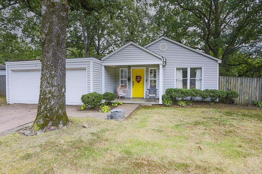 Great house on a fantastic oversized lot. The primary bedroom is en-suite with a walk in closet off of the bathroom. The bathroom has a double vanity, bathtub and walk in shower. Two other bedrooms on the other side of the home, share a jack and jill bathroom with shower. The living space is open to the kitchen and the kitchen has tons of storage. In the back of the home is a large dining room but could also be used as a second living area. There is a nice sized laundry room tucked in the back where you enter the back yard. Two car garage.