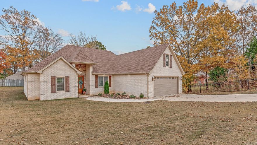 This spacious 5-bedroom, 3-bath home offers an open-concept layout with vaulted ceilings and a gas fireplace in the living room. The main level features luxury vinyl flooring with carpet in the bedrooms for added comfort. The primary suite includes a large walk-in closet and convenient access to the main living areas. A versatile bonus room upstairs can serve as an office, additional living area, or a 5th bedroom as needed. With generous room sizes and a functional floor plan designed for flexibility, this home provides ample space for a variety of lifestyles.