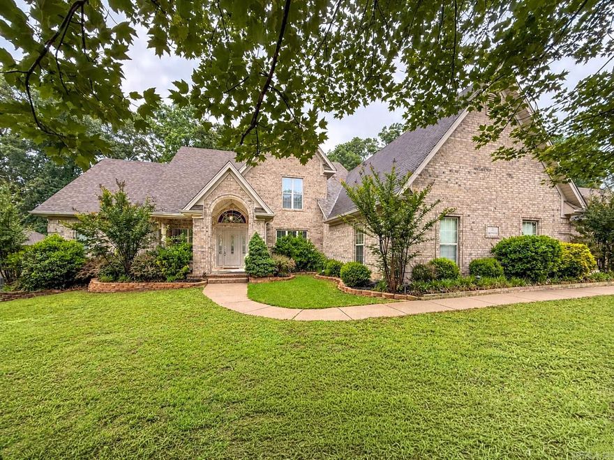 Welcome to 13 Brentwood Cove in Cabot. This well-designed 4 bedroom, 2.5 bath home offers space, function, and comfort. Inside, you’ll find a formal dining room plus a versatile flex room currently used as a library, ideal for a home office, playroom, or second living area. The kitchen features a dining area, breakfast bar, gas stove, pantry, and plenty of space for everyday living and entertaining. The spacious primary suite is conveniently located on the main level and includes private access to the back porch, double sink vanities, a jetted tub, walk-in shower, and additional storage. Upstairs offers three additional bedrooms and a full bath, providing room for family or guests. Outside, enjoy the large back porch, side-entry 3 car garage, and a detached storage building perfect for lawn equipment, tools, or extra storage needs. This Cabot home offers a flexible floor plan with practical features and great outdoor space. Schedule your private showing today.