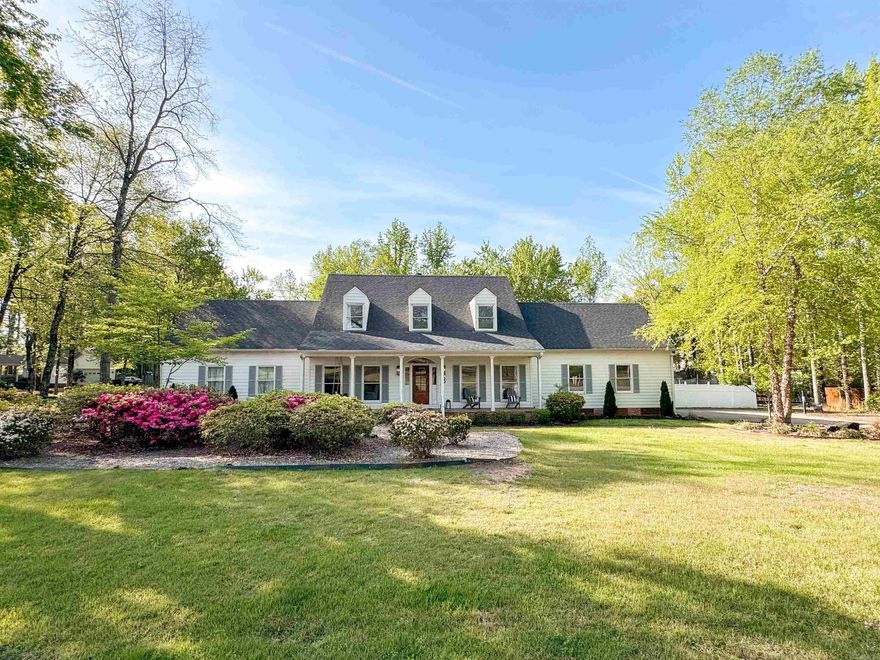 Beautifully updated Southern charmer near the Searcy Country Club and close to the Hwy 13 bypass with so much versatility and space! This home features a large family room that opens into a gorgeous kitchen with a huge island/breakfast bar and a brick accent wall that adds loads of character! Step into the two-story foyer and you'll find an office/study to the left and a formal dining room to the right. The updated primary suite features a walk-in shower, soaking tub, double vanity, great natural lighting, a separate lavatory and a huge walk-in closet! Upstairs you'll find 3 bedrooms(one of which has extra finished space off it it for a play room/office or extra beds), a recently updated full bath, and a bonus room over the garage. Other features to list include a separate laundry room with a sink, pantry, crown molding, brick porches, screened-in back porch, outdoor storage area, and more. Come see all of the things that this lovely home has to offer! Agents SEE REMARKS for updates!