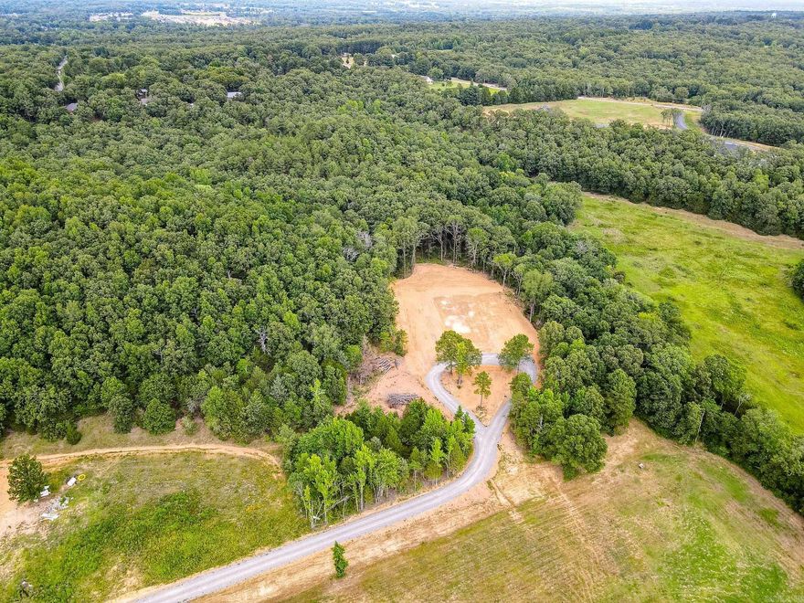 Gorgeous land to build your next dream home. Beautiful views. Land has been partially developed and has huge trees and several perfect building spots. Must see to appreciate all this property has to offer.  Possible owner financing