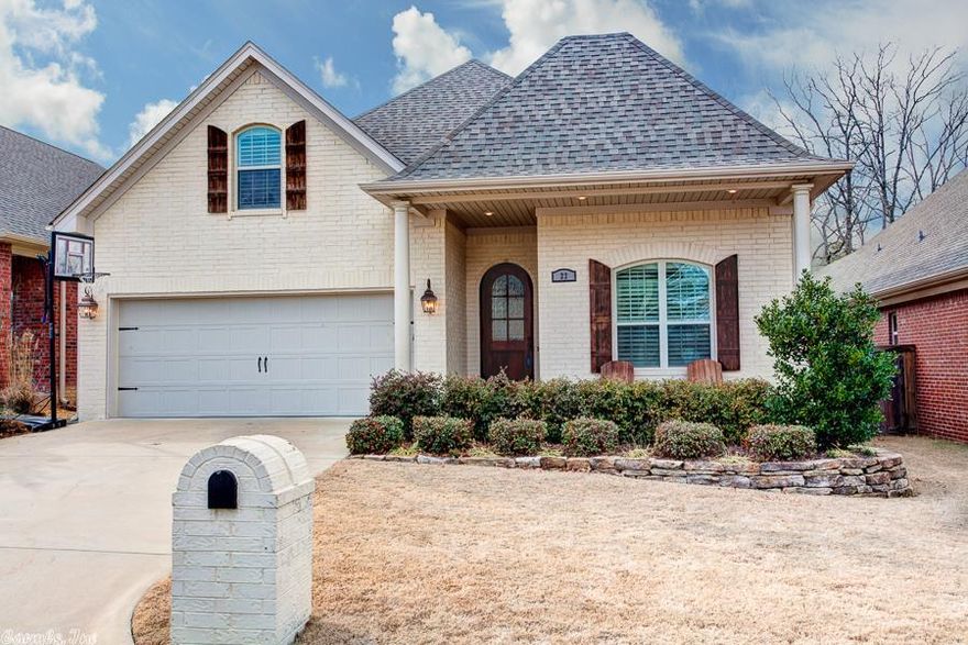 Wonderful open floor plan in the heart of WLR, on level lot! Home features beautiful maple cabinets, slab granite counter tops throughout, gorgeous hardwoods! Better then new construction because all the extras have been added including plantation shutters, sprinkler, gutters, etc. One level living plus large bonus room above garage. Covered patio with level backyard! Extremely low bills with energy efficient HVAC & tankless hot water heater!! Come see this house today!!