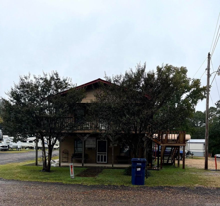 9.42 acre mobile home/rv park  15 park owned mobile homes currently rented  32 Rv spot hook ups Office on site  Laundry Room and Bathhouse  2 Bed One bath apartment above office  Sq footage listed is approx only the office size from courthouse