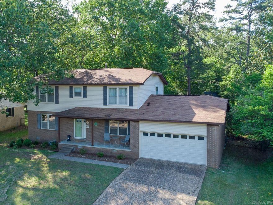 Interest rates are dropping & all the work is done! Updates to this beautiful 2-story include 2025: all new carpet, paint, LVT, electric fireplace, chimney capped & waterproofed & landscaping. 2023: extensive kitchen remodel including new cabinets, countertops, stove w/ air fryer, built-in microwave, flooring & lighting; downstairs bath remodeled too. 2022: upstairs bath remodeled, new gas water heater installed & a new wood deck in the spacious back yard. Come check out your huge master suite with updated bathroom! This inviting home is perfect for working from home. It's already wired for Xfinity 1 GB & ATT Fiber 1 GB. The crawl space is fully encapsulated for true peace of mind. Enjoy living on a quiet street in a family-friendly neighborhood & being so close to everything, including McDermott Elementary School, Sturbridge park & pool & all the new dining options in the new Breckenridge Village entertainment district. Film Alley movies/bowling/dining is opening very soon! You’ll have an easy commute to downtown & out west. Washer, gas dryer, new-in-2023 refrigerator & outdoor furniture are negotiable. Agents please book showings via Broker Bay or listing agent; read ALL remarks.