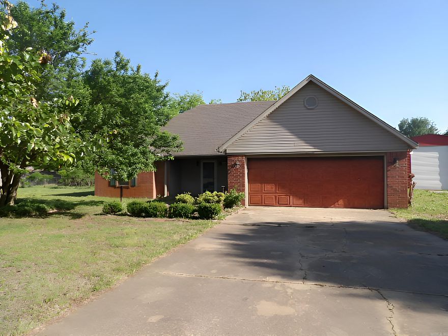 Poinsett County; 1404 Brian Lane is on a nice level lot with mature shade trees, a detached shop for all the extras that is ready for all your tools and equipment. The brick & vinyl exterior are attractive. With a fenced in yard its a great retreat for spring evenings. Inside there is a split floor plan with 3 bedrooms and two bathrooms. The pantry is oversized for all the bulk items you can buy at Sams Club or Amazon ** see agent remarks**