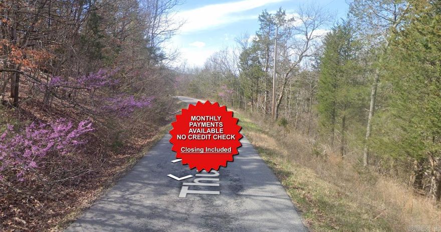 County appraised value $19,000. Owner-finance available for easy terms. Nice lot to develop or hold for future value. Water and sewer available at street. Owner/agent. Finance is $250 down and $295 a month for 10 months. Quit claim deed conveys. Closing costs are included. Bulk land sales specialist with the best land prices in Arkansas. Over 10 years, as a licensed Realtor, selling land.  Parcel ID# 320-02409-000
