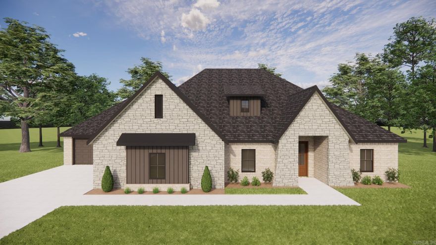 Welcome to 14506 Stonebrook Lane, a stunning one-level home boasting 4 bedrooms, 3 bathrooms, and 2,700 sq. ft. of luxurious living space. Inside, enjoy an open layout perfect for entertaining, a lavish primary suite with a spa-like bathroom, a versatile flex space, and a convenient Jack & Jill bathroom connecting two bedrooms. Outside, a three-car garage offers ample storage, all set within the charming curb appeal of Stonebrook Lane. With easy access to amenities and I-40, don't miss the opportunity to make 14506 Stonebrook Lane your new home.  *Home is Under Construction - Estimated Completion Winter 2024*  Estimated Completion: Winter 2024