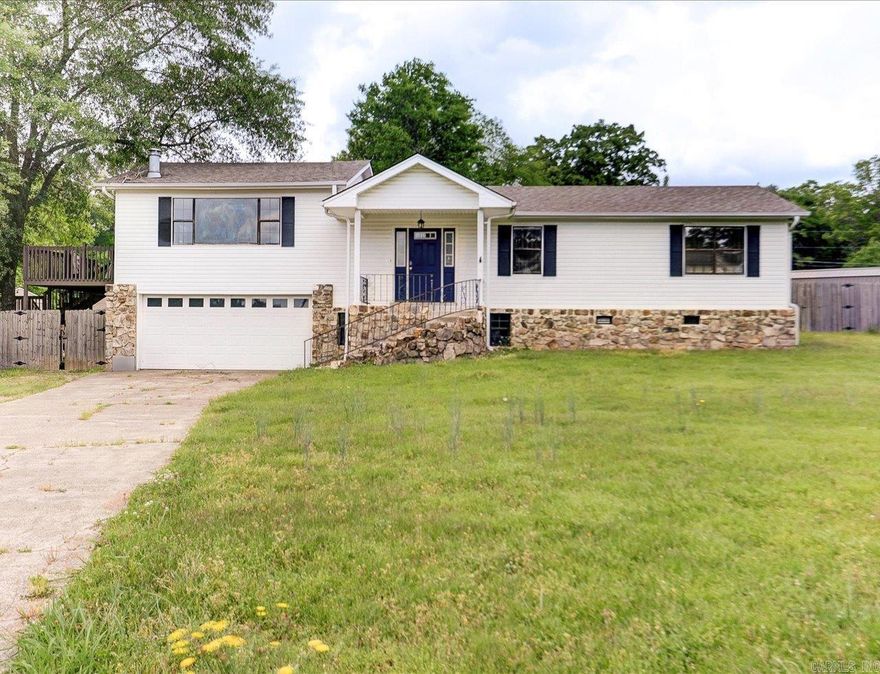 Look No Further! This is the home you've been waiting for! Great 3Bd/2Ba home in Lakeside School District! This home features tons of updates - luxury vinyl hardwood floors, kitchen countertops, custom tile backsplash, updated bathrooms. Master suite w/ private full bath & private deck overlooking the large backyard. Huge living/dining area with vaulted ceiling & wood burning stove. Extra storage room off the 2-car garage & nice deck off the living area for enjoying outdoor living. Don't miss this one!