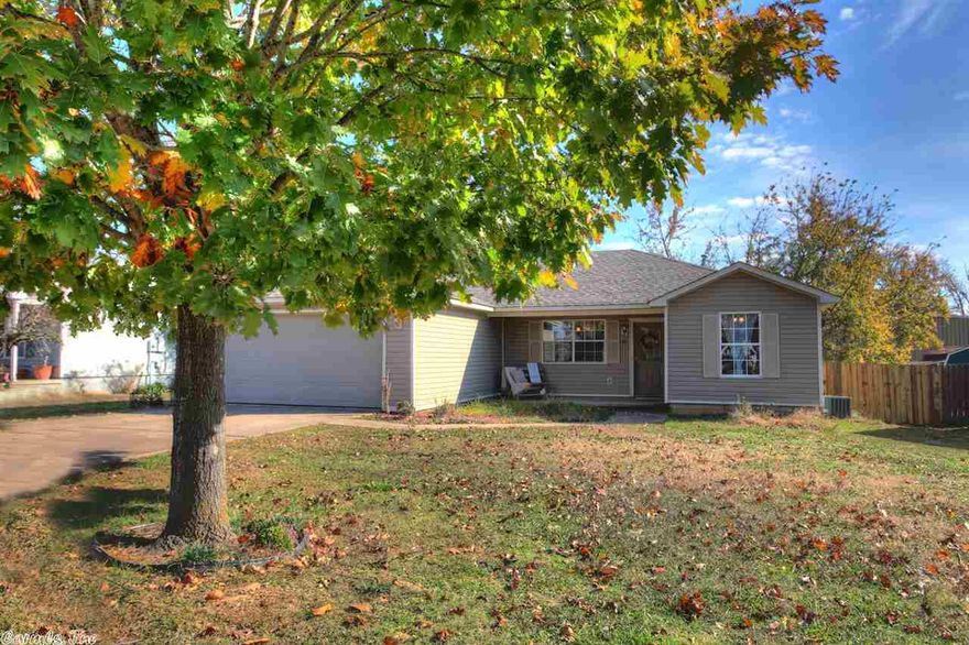 Adorable home to make your own! Split floor plan with large sized bedrooms! Lots of storage throughout! Imagine sipping hot cocoa on the brand new deck! This home also has a brand new roof, new siding, new appliances, new elegant light fixtures and paint . Huge backyard!Super convenient location! Close to schools, shopping, parks and recreation! Call today to set up your private showing!