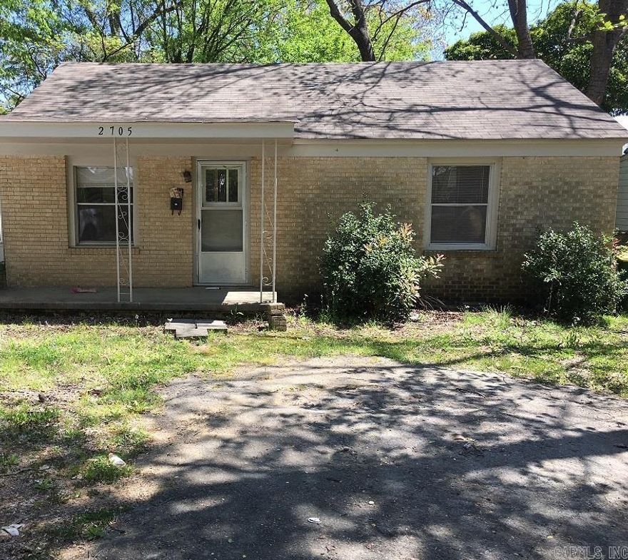 Nice investment property with long-term tenants. Located close to UALR. Owner pays water.