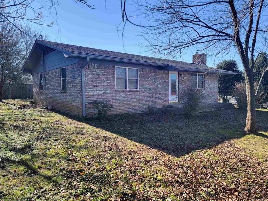 **PRICED BELOW APPRAISAL** Super Cute, Well-Maintained Home!  Conveniently located in town! Partially Fenced with a 14' x 15' Metal Storage Building!  Nice Large Walk-In Shower!  Fireplace with an Insert! Large Primary Bedroom with Lots of Storage!!