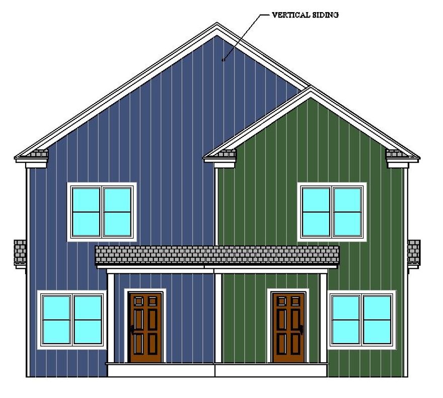 3 lots with a house that could be renovated or torn down.