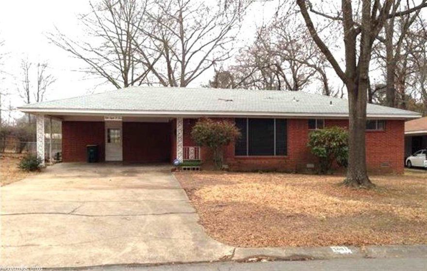 3 BR, 2 BA Brick Home in Little Rock! Wood floors. Sunroom and patio. 2-car carport. Large fenced backyard with storage. HUD Owned property For Sale. For information on bidding, Earnest Money procedures and more, visit:  www.HUDHomestore.com. Please refer to HUDHomeStore.com for the most recent bidding period details and information on this property. Property is Sold “AS IS”. All Offers are to be submitted electronically at: www.HUDHomeStore.com. SEE AGENT CONFIDENTIAL REMARKS FOR FURTHER INSTRUCTIONS).